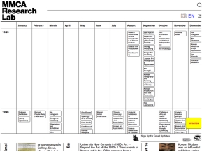 MMCA Research Lab 영문					 					 인증 화면